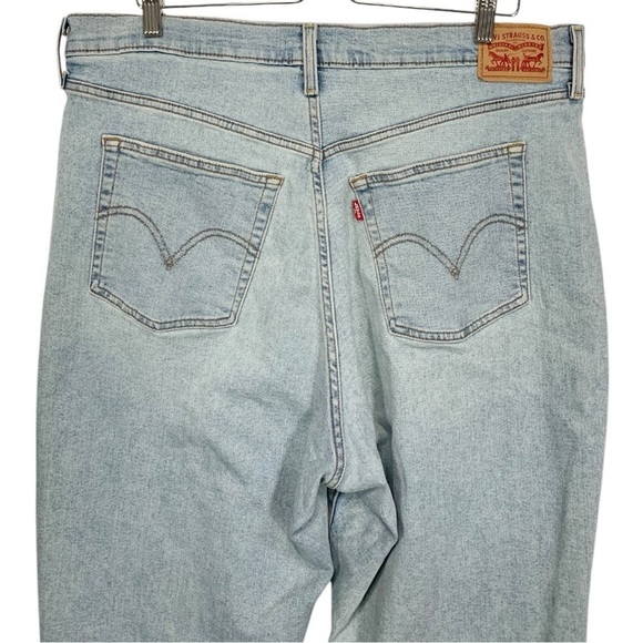 Levi's Ribcage Straight Leg Jeans Size 18W - Picture 5 of 10